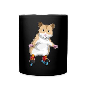 Hamster Inline skating Inline skates - Tasse einfarbig - Schwarz - Vorne