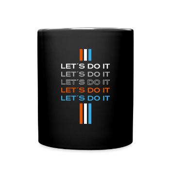 Lets do it - Full Colour Mug - black - Front