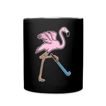 Hockey sur gazon Flamingo Stick - Mug uni - noir - Devant