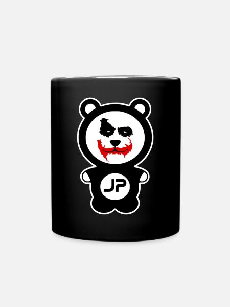 Jokerpanda - Tasse einfarbig - Schwarz
