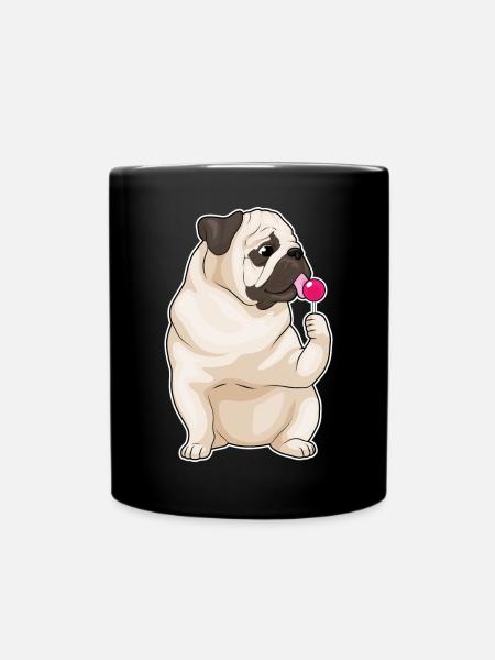 Pulin Lollipop - Mug uni - noir