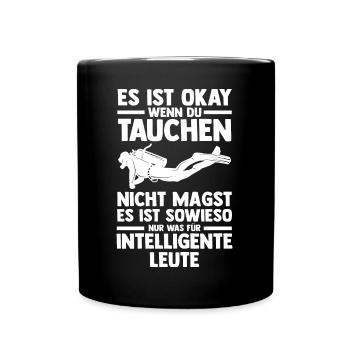 Schullehrerin Lehrerin - Tasse einfarbig - Schwarz - Vorne