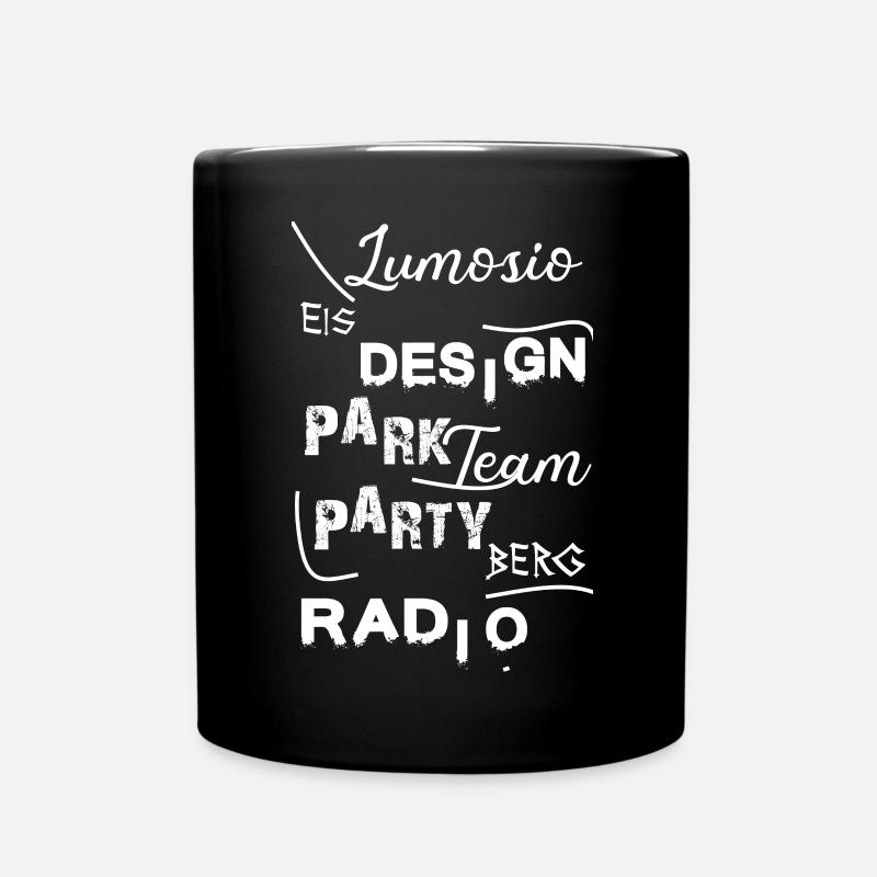 Die Antwort auf Alles - Tasse einfarbig - Schwarz
