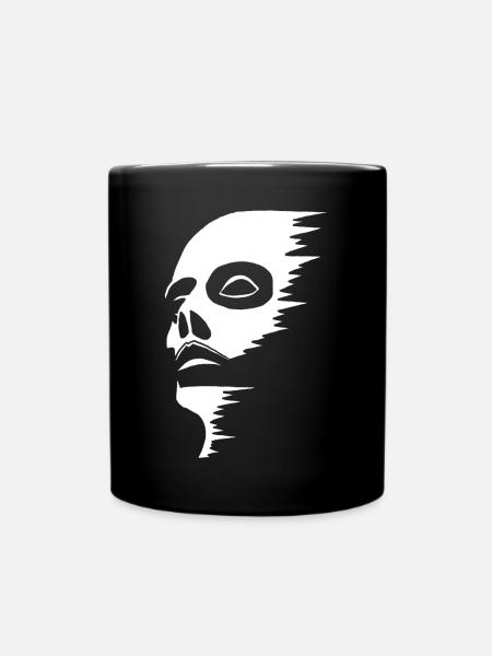 Visage fantomatique - Mug uni - noir
