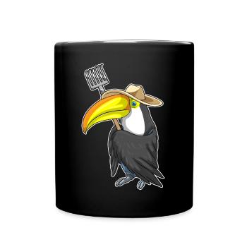 Toucan Farmer Harke Farm - Full Colour Mug - black - Front