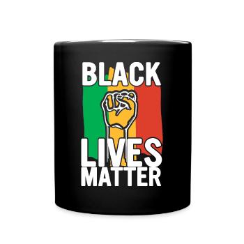 Black History Month Black History - Tasse einfarbig - Schwarz - Vorne