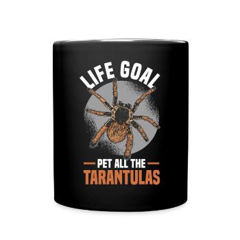Tarantula - Tasse einfarbig - Schwarz - Vorne