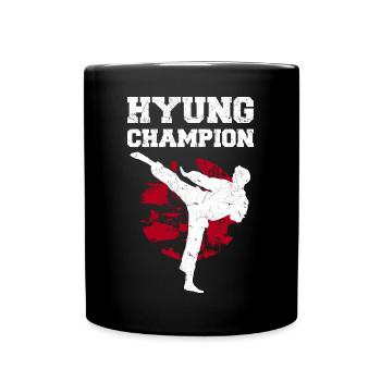 Tangsoodo Kampfkunst, Tang Soo Do Kämpfer Geschenk - Tasse einfarbig - Schwarz - Vorne
