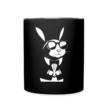 Lunettes de soleil Funny Rabbit Cool Sunglas Rabbit - Mug uni - noir - Devant