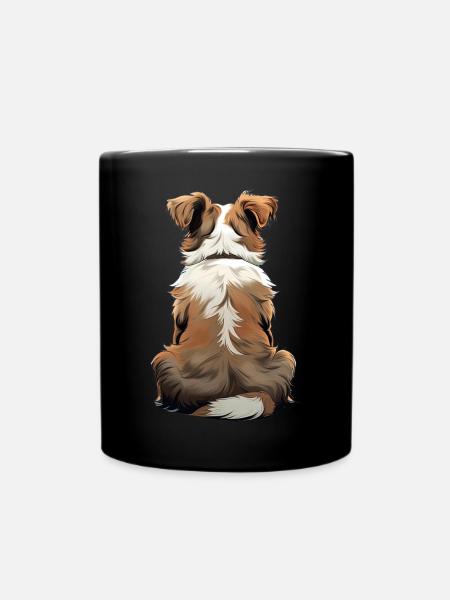 Berger australien - Mug uni - noir