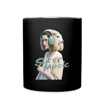 Anthropomorph 10 Tippfehler - Tasse einfarbig - Schwarz - Vorne