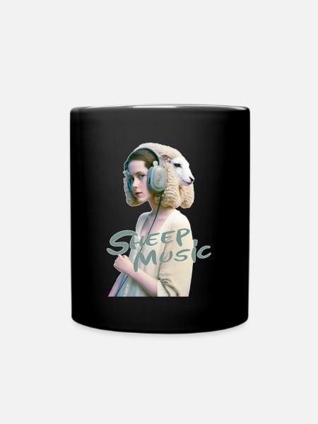 Anthropomorphic 10 Typo - Mug uni - noir