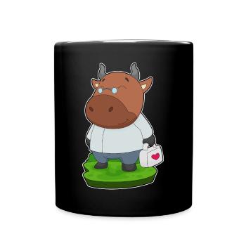 Bull Doctor First Aid Kit - Full Colour Mug - black - Front
