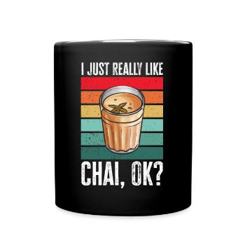 Thé Chai Masala Chai - Mug uni - noir - Devant