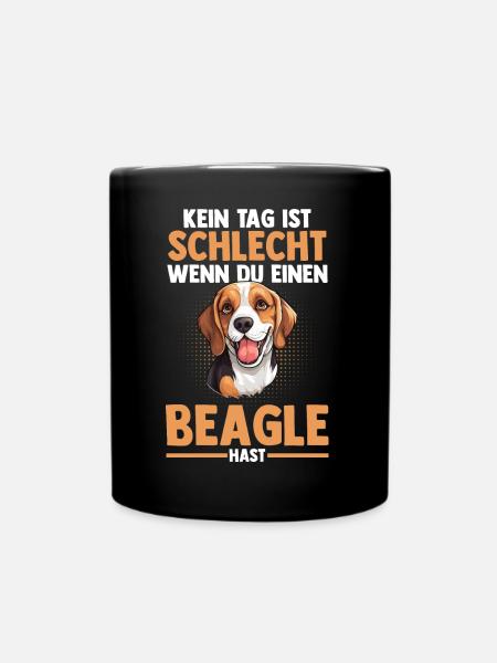 Chien Beagle - Mug uni - noir