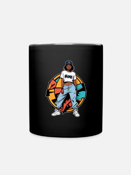 B-Girl Graffiti - Mug uni - noir