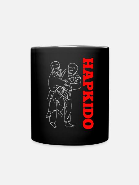 Hapkido-Kampfkunst-Geschenk - Tasse einfarbig - Schwarz