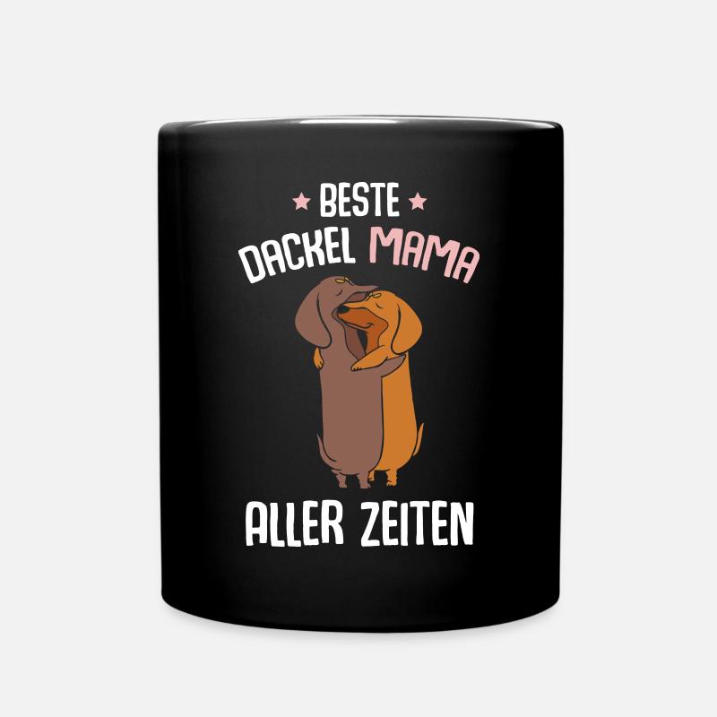Meilleure maman teckel - Mug uni - noir