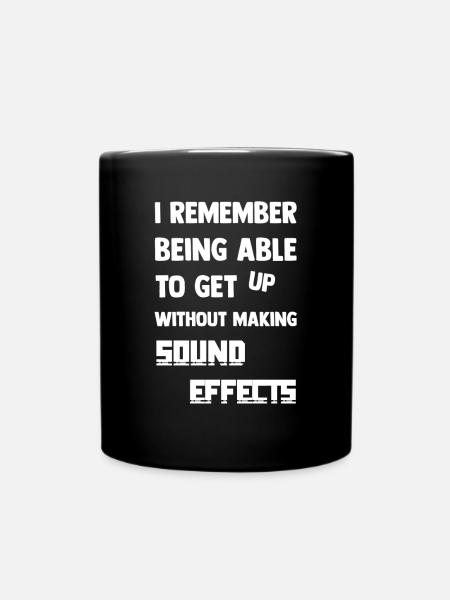 Sound Effects - Tasse einfarbig - Schwarz