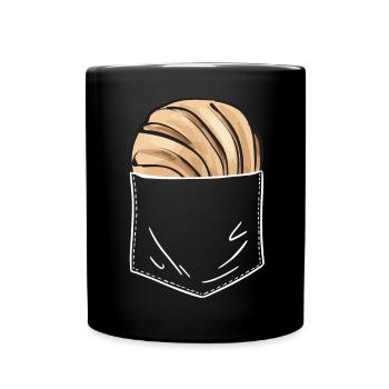 Concha Hispanique Mexicain Pan Dulce - Mug uni - noir - Devant