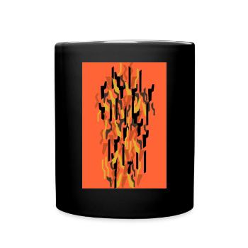Camouflage Art - Full Colour Mug - black - Front
