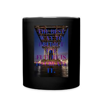 POSTER - CREATETHEFUTURE/MANHATTANBRIDGE - Full Colour Mug - black - Front