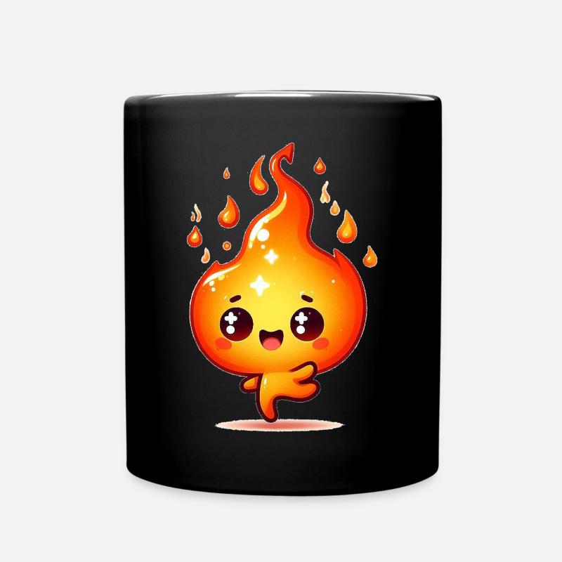 Fire - Full Colour Mug - black