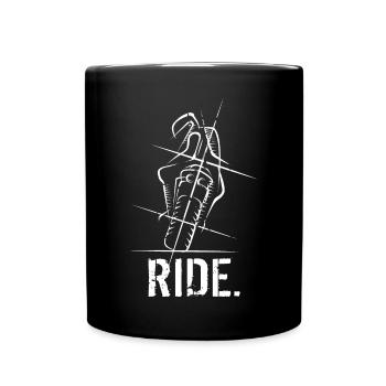 Superbike Supersport Moto Motard Course de course - Mug uni - noir - Devant