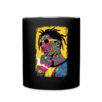 Urban Style 2 - Tasse einfarbig - Schwarz - Vorne