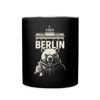 Berlin Rebel - Mug uni - noir - Devant