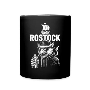 Rostock Streetsoul - Mug uni - noir - Devant