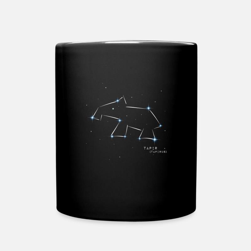neues Sternzeichen Tapir Zodiak lustiges Geschenk - Tasse einfarbig - Schwarz