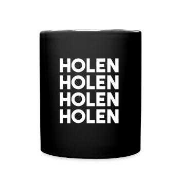 Ne pas prendre Trèves Platt cadeau - Mug uni - noir - Devant