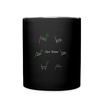 Modèles de graphiques - Mug uni - noir - Devant