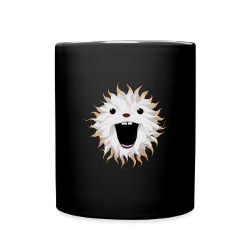 Sun Lion - Full Colour Mug - black - Front