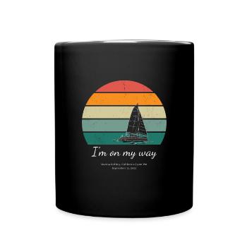 J’arrive - Mug uni - noir - Devant