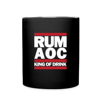RUM AOC King of Drink - Mug uni - noir - Devant