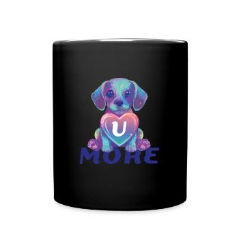 Valentines gift for your other half - Full Colour Mug - black - Front
