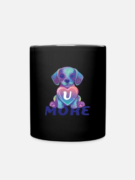Valentines gift for your other half - Full Colour Mug - black