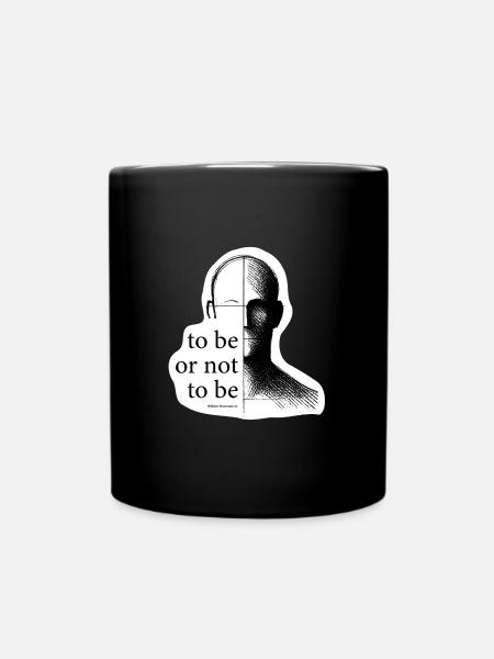 Être ou ne pas être - Mug uni - noir