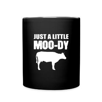 Little Moo-Dy Moody Person Poison - Full Colour Mug - black - Front
