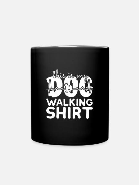 Hund Haustier - Tasse einfarbig - Schwarz