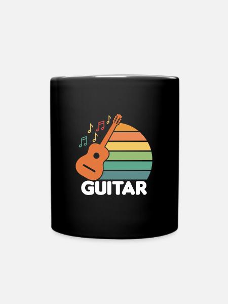 Guitare Enfants - Mug uni - noir
