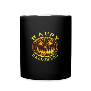 Halloween Happy Halloween - Full Colour Mug - black - Front