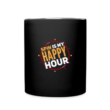 Cyclisme intérieur vélo - Sporter Geschenk - Mug uni - noir - Devant