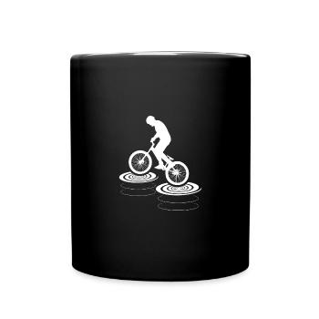 Le BMX - Mug uni - noir - Devant