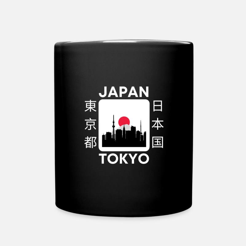 Japan Tokyo - Tasse einfarbig - Schwarz