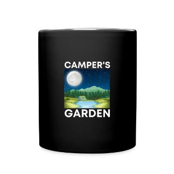 Campers Garden - Full Colour Mug - black - Front