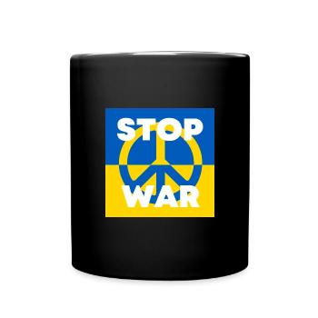 Arrêtez la guerre Ukraine - Mug uni - noir - Devant
