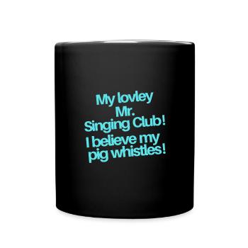 Mr Singing Club - Tasse einfarbig - Schwarz - Vorne